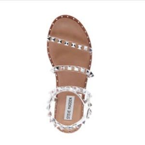 Steve Madden travel sandal in clear size 7
